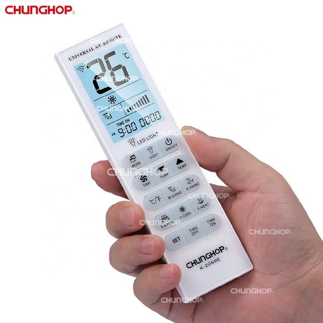 Chunghop New Remote Control K-2068E 5000 in 1 Smart Universal air Conditioning Controller Ac