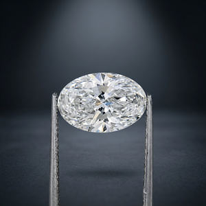 1.5 Carat D VVS2 Loose Polished Oval Shape CVD Lab Grown Diamond with IGI Certified for Jewelry Making Model CJ-20 D'VINS JEWELS - Product Image 1
