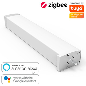 Moteur et rail de rideau électrique en métal DT82TV avec contrôle Wi-Fi, pour usage professionnel moderne, capacité de charge 40 kg, compatible maison intelligente - Product Image 3
