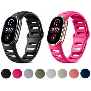 Bracelet de rechange sport en silicone liquide respirant style officiel OEM pour Google Fitbit Edge – Vente en gros - Product Image 1
