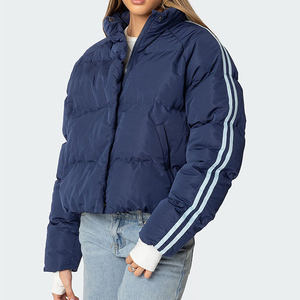 <span class=keywords><strong>Chaqueta</strong></span> de Invierno Acolchada para Mujer, Personalizada, de Alta Calidad, Tejida con Remaches, Estilo <span class=keywords><strong>North</strong></span>-<span class=keywords><strong>Face</strong></span>, Impermeable y Resistente al Viento, Rellena de Poliéster - Product Image 1