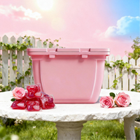 Lessives liquides en dosettes jetables, parfum Brise marine, hautement concentrées, film biodégradable, solution gain de temps pour le lavage en machine