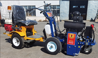 Machine de décapage de marquage routier à moteur mécanique Briggs & Stratton, pour thermoplastique et peinture routière, 3kW de puissance