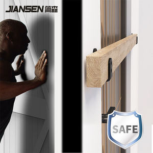 Nhiệm vụ nặng nề sơn tĩnh điện xử lý bề mặt khung an ninh cửa hình chữ U treo tường cửa rào chắn khung - Product Image 1