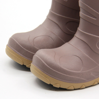 Bottes antidérapantes personnalisées pour tout-petits doublure en fourrure EVA chaud hiver enfants bottes de pluie de neige imperméables pour enfants vente en gros