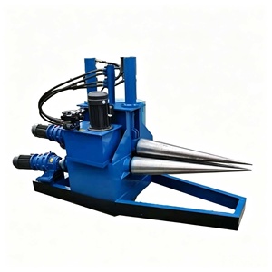 Machine de cintrage hydraulique automatique à 3 rouleaux de haute précision pour tôles en acier inoxydable et en acier au carbone, équipement de roulage avec moteur 1,5 kW - Product Image 4