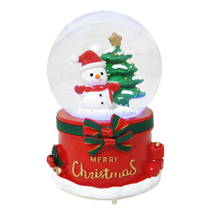 Venta caliente de fábrica Regalo de Navidad Romance Adolescente Copos de nieve luminosos Santa Claus Bola de cristal Caja DE <span class=keywords><strong>MÚSICA</strong></span> - Product Image 4