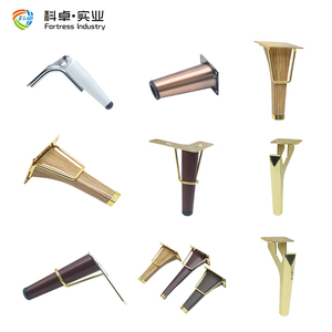 Nuovo stile di colore Hotsale cucina cromata 15 Cm angolato in legno metallo scrivania divano mobili gambe legno grano diagonali piedi - Product Image 1