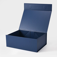 Newsens Custom Luxus Pappkartons mit Logo-Paket Magnetic Black Lined Parfüm Geschenk box Verpackung
