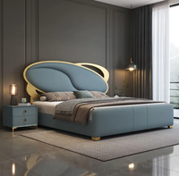 Lit king size haut de gamme pour chambre principale, lit de luxe haut de gamme, nouveau modèle 2026