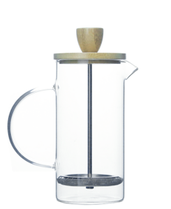 Cafetière à piston en verre borosilicate de haute qualité, vente en gros - Product Image 3