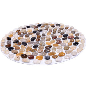 Moderne Badmat Met Getextureerde Stenen Kiezelontwerp Gedempt Antislip Voor Badkamer Douchevloer Spa Comfort Anti-Vermoeidheidsmat - Product Image 3