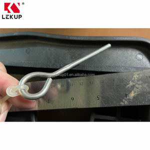 Goupille de sécurité personnalisée vis de retard en acier inoxydable boulons à <span class=keywords><strong>oeil</strong></span> goupille non soudée 3/16 "goupille à <span class=keywords><strong>oeil</strong></span> sans soudure - Product Image 1