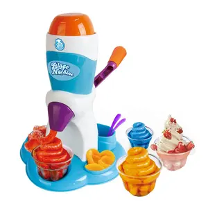 1pc Pretend Play Clay Ice Cream Machine For Kids, Christmas Gift