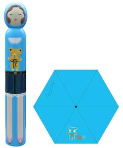 ร่มขวดแบบพกพาพับได้สำหรับเด็กผู้หญิง,ร่มขวดพับได้ลายเจ้าหญิงออกแบบโลโก้ได้ตามต้องการปี DD1430 - Product Image 4