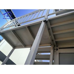 Maison conteneur pliable facile à extensible, maisons de luxe, appartements résistants aux ouragans, bâtiments préfabriqués à deux étages, emballés à plat - Product Image 6