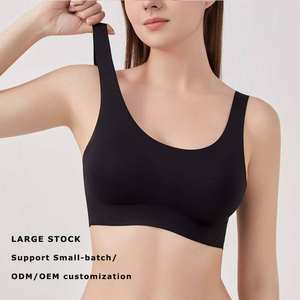 <span class=keywords><strong>Reggiseno</strong></span> da donna senza cuciture in maglia, con supporto per seni grandi, riduce il seno laterale che si abbassa, senza ferretto, coppa 3/4, ODM, modello canotta con schiena a U - Product Image 1