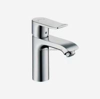 Robinet de lavabo moderne monotrou chromé chaud/froid en céramique et acier inoxydable 304, à poignée unique, à poser sur le comptoir – Meilleures ventes