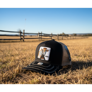 Gorra Trucker Toro de Malla Ajustable Unisex Estilo Urbano Casual para Primavera Verano - Product Image 2