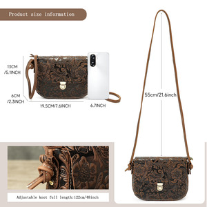 Bolso de Mano de Piel de Vaca de Primera Capa con Estampado de Cocodrilo, Bolso de Mujer de Cuero Genuino de Gran Capacidad - Product Image 2