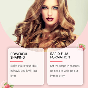 Gel Coiffant Volumisant pour Femmes, Fixation Forte, à la Fraise, pour Boucles et Coiffures – Crème Coiffante en Gros - Product Image 2