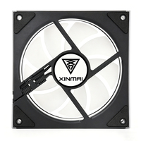 Boîtier d'ordinateur AntarcChill, nouveau prix d'usine, avec éclairage LED RGB, design miroir infini, ventilateur de refroidissement PC gaming 120 mm