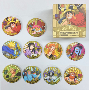 Lot de 12 boîtes en gros – Badges de collection <span class=keywords><strong>Anime</strong></span> Yingchang Guogu <span class=keywords><strong>One</strong></span>-Pieces Elbaf Series Blind Box OPMEBA020 – Jouets TCG en stock – Cadeau - Product Image 2