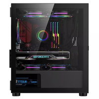 Boîtiers d'ordinateur de jeu, BOÎTIER D'ORDINATEUR, PC de bureau, PC personnalisé, Micro ATX, aluminium, fabricants de boîtiers de PC