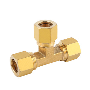Xiangjia Machinery Forged Reducing Tee Brass Fittings 14*14*18 Water Plumbing Rigid - Product Image 3