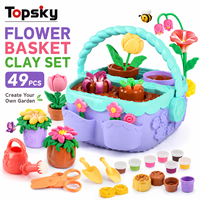 Ensemble de jeu Magic Garden en plastique sur le thème du jardin, pour jouer à l'intérieur et à l'extérieur, pour les enfants de 14 ans et plus