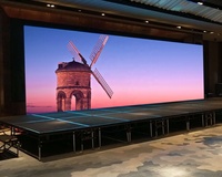 Panel de placa de vídeo LED de alquiler de 2,6mm P2.604 pantalla LED interior fundición a presión de aluminio 2 años de garantía para Centro Comercial DJ pared LED