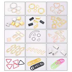 Connecteur de Bikini de joints toriques en alliage de zinc de luxe de mode pour l'anneau d'accessoires de maillots de bain - Product Image 2