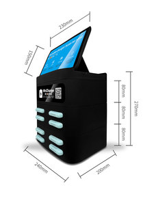 Портативные зарядные станции (Power <span class=keywords><strong>Bank</strong></span>) с логотипом на заказ для мобильных телефонов, вендинговые аппараты для аренды повербанков - Product Image 6