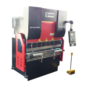 RONGWIN WD67Y Mini CNC Press Brake Carbon Steel Bending Machine with Hydraulic Engine Gear Bearing for Aluminum and Plastic