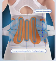 Ceinture de soutien lombaire respirante OEM à double fermeture, réglable, pour le sport et le travail