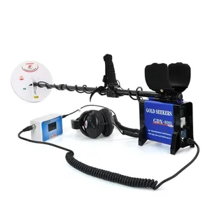 เครื่องตรวจจับโลหะใต้ดินแบบพกพา Hedao Gdx8000 Ip65 กันน้ำ ผลิตจากพลาสติก ความไวสูง สำหรับค้นหาทองคำ เงิน และสมบัติกลางแจ้ง - Product Image 1