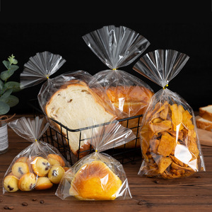 Sac rétractable imprimé personnalisé CFC emballage de pain alimentaire au levain PE stockage en plastique de coton OPP pour le pain alimentaire - Product Image 3