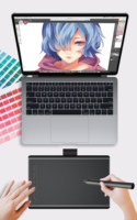 Tablette graphique de dessin numérique de haute qualité avec stylet tablette d'écriture USB professionnelle pour Windows Mac iOS Android