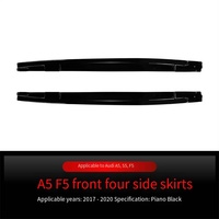 Veidt Convient pour Audi A5 S5 F5 2017-2020 Sportback à quatre portes, jupe latérale, spoiler, petit kit de carrosserie, pièces de modification