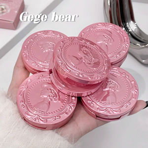 Oem Private Label fard in polvere ad alto pigmento fard a lunga durata opaco luccicante viso Make up fard Palette alta polvere di pigmento Blush - Product Image 1