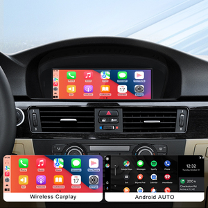 เครื่องเล่น GPS หน้าจอสัมผัสขนาด 8.8 นิ้ว รองรับ Qualcomm 685 พร้อมระบบ CarPlay&Android Auto แบบไร้สาย เหมาะสำหรับรถยนต์ BMW ซีรีส์ 3/5 รุ่น E60 E61 E90 E91 - Product Image 4