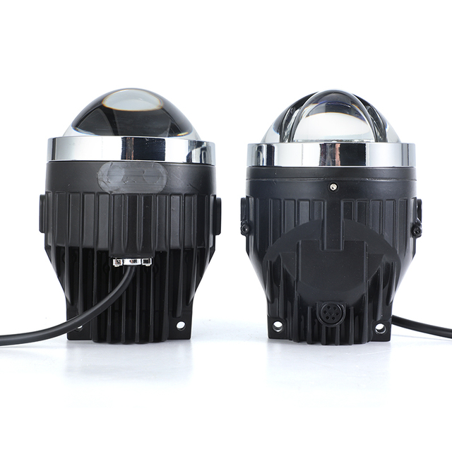 GPNE AF9+1 One Laser 3 Inch Projector Lens 60w High Beam LED Fog Lights Universal Waterproof 12V Light