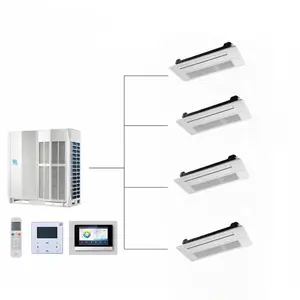 Vrf Indoor Unit Vrv Air Conditioning Manufacturer HVAC System cassette type DC Inverter Commercial Central Air Conditioner