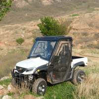 Véhicule utilitaire électrique 4x4 pour ferme, 4 places, côte à côte, pour écurie, ranch d'animaux, transport de marchandises, travaux agricoles, homologué CEE COC