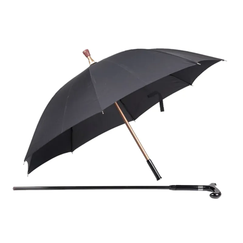 Bastón de paraguas recto Separable con funda, especial, venta al por mayor, chino