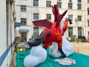 Modello Gonfiabile Gigante Personalizzato a Forma di <span class=keywords><strong>Cavallo</strong></span> Magico per Attività Commerciali, Ideale per Servizi Fotografici ed Eventi Commerciali - Product Image 5