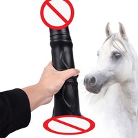 Dildo en silicone liquide de haute qualité, Dildo artificiel, Dildo à tête champignon, Grand Dildo sans sangle pour lesbiennes, Dildo cheval, Jouet sexuel