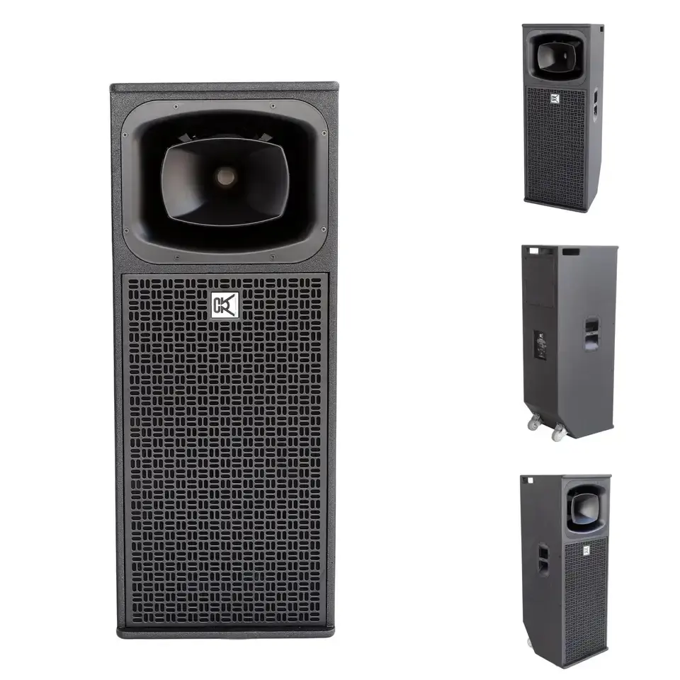 Desain baru Power Line Speaker Array Audio profesional panggung 15 inci Speaker lengkap