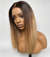 Perruques Bob en Cheveux Humains Bruts Vierges, Densité Élevée, Dentelle Suisse HD, Sans Colle, 5*5 6*13 360 HD Lace, Effet Superposé, Stock Usine