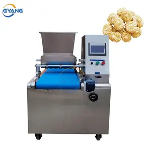 Máquina de fazer biscoitos Waffle, máquina elétrica automática para fazer biscoitos pequenos e formadores de biscoitos